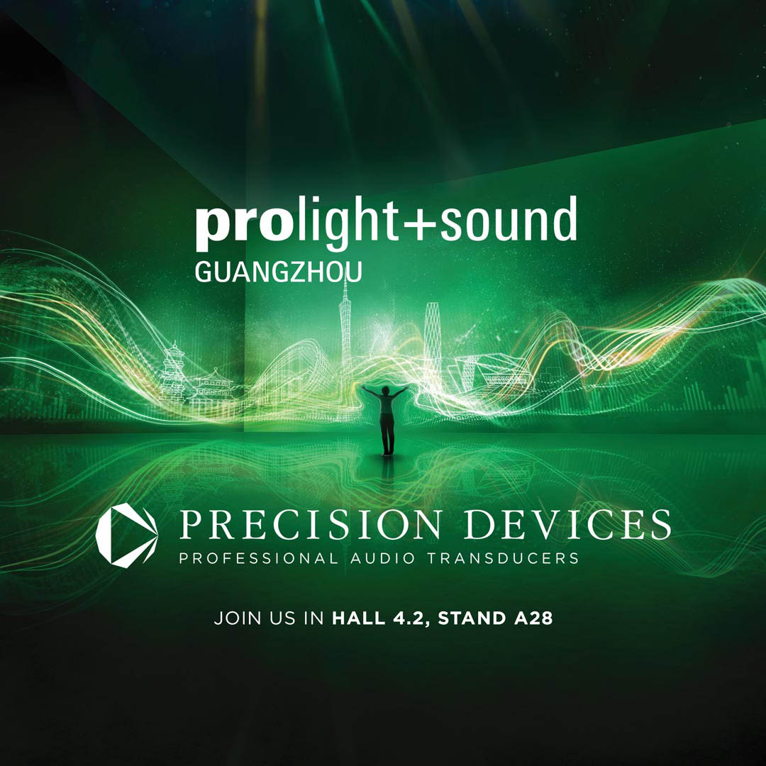 Prolight + Sound Guangzhou 2024 - Precision Devices Loudspeakers